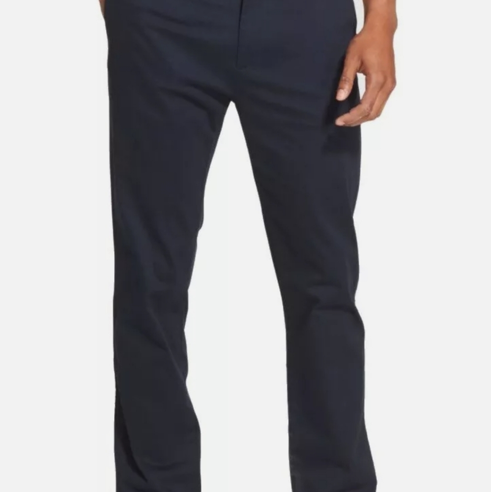 DKNY Chinos navy blue white stripe - Picture 2 of 16